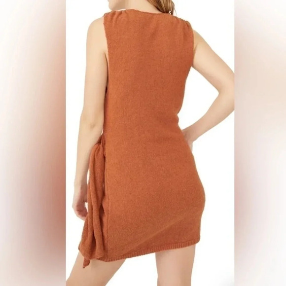 NWOT || FREE PEOPLE || Poppy rust dress - Picture 2 of 8